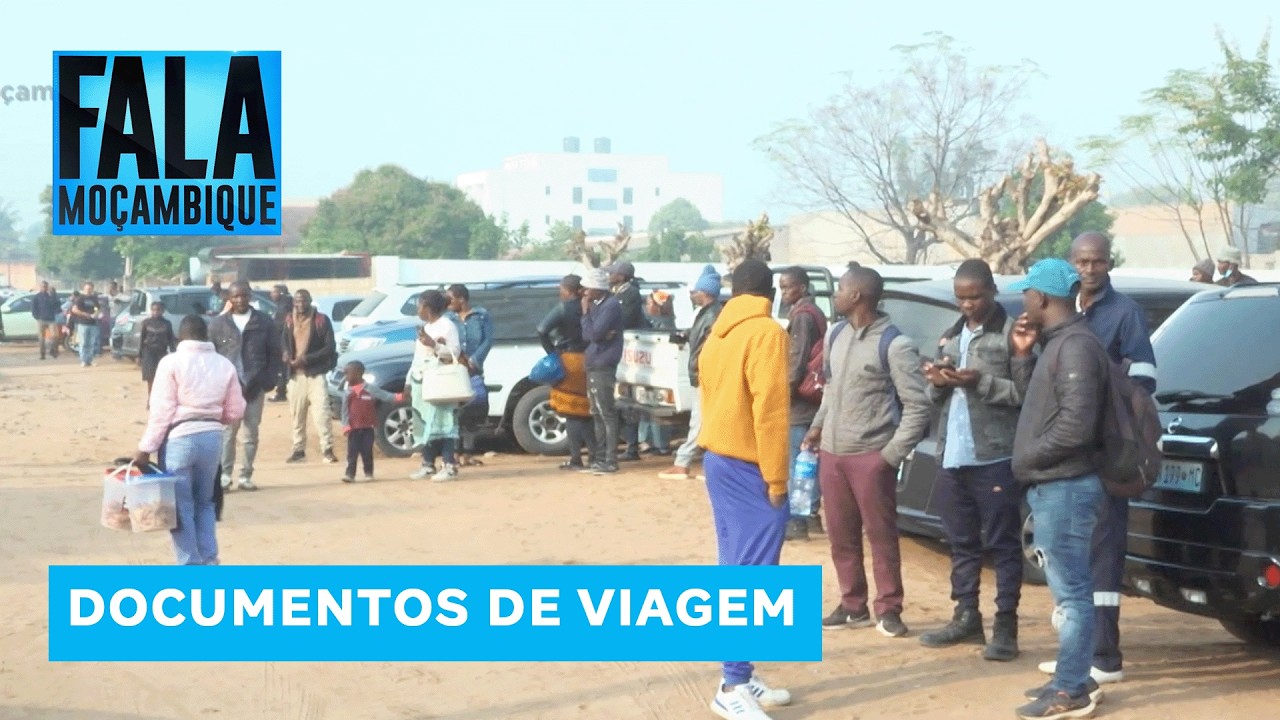 Vítimas pernoitam na Direcção Provincial de Migração em Maputo em busca de novos passaportes