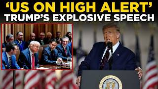 Trump Speech LIVE: Donald Trump Declares War | National emergency at us iran war | US News LIVE
