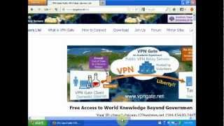 Free VPN 2013: VPNGate by University of Tsukuba, Japan screenshot 2