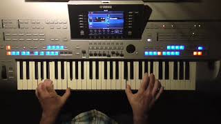 Cant Take My Eyes Off You - Boys Town Gang, Instrumental Cover, Yamaha Tyros chords