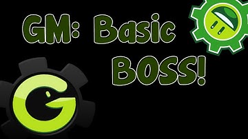 Game Maker Tutorial - Basic Boss