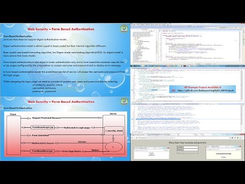 Lesson - 03 : Web Security - Form Based Authentication