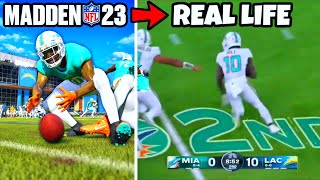 I Recreated the Top Plays From NFL Week 14 in Madden 23!