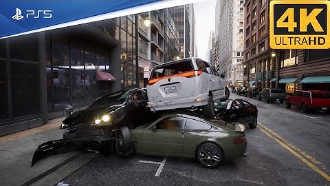 The Matrix Awakens 4K | Crash Physics UE5