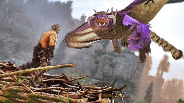 Sneaking into a Manticore Nest to Steal its Egg! | ARK #26