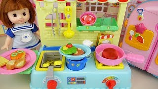 Baby Doll Kitchen food shop toys baby Doli play