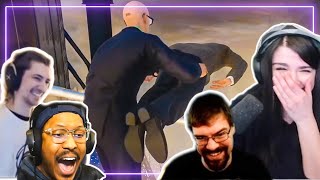 Gamers REACT to Hitman 3 - Funny Moments | Gamers React