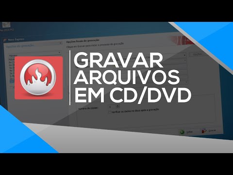 Vídeo: Como Gravar Arquivos Em Disco Com O Nero