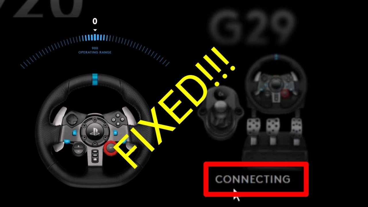 Logitech Steering Wheel Not Connecting to GHub - FIXED!!! - YouTube