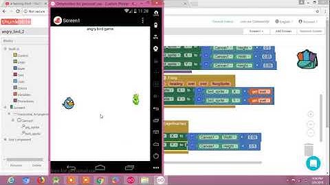 angry birds game in thunkable   app inventor with360P