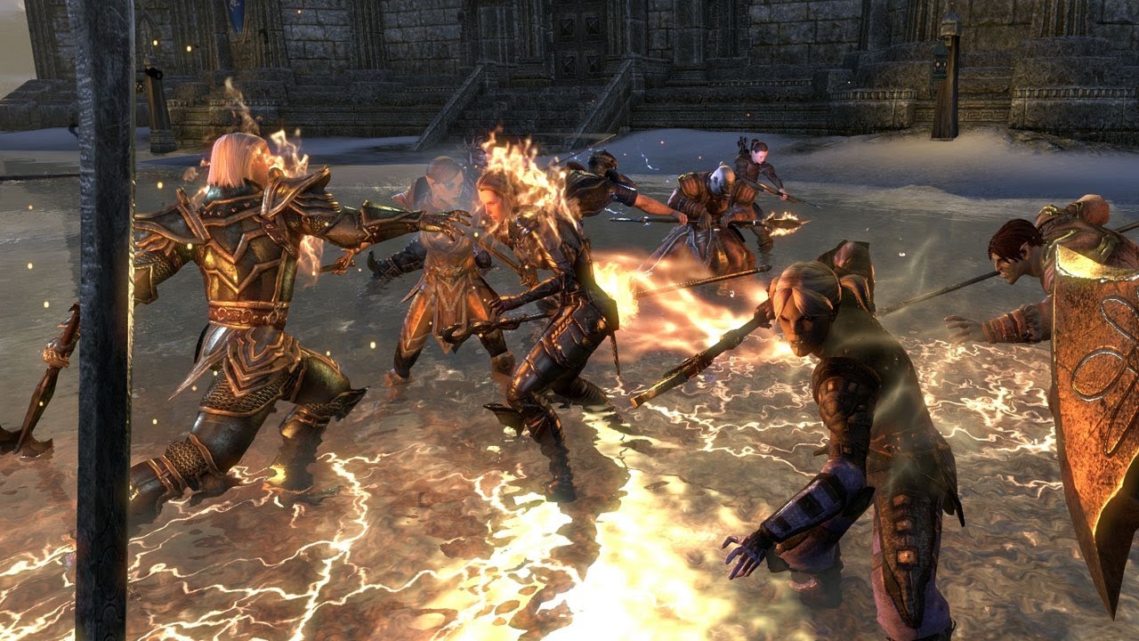 Elder Scrolls Online gameplay leaks - GameSpot