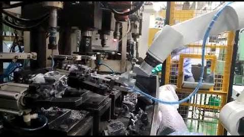 Drilling Machine, Loading and Unloading Automation