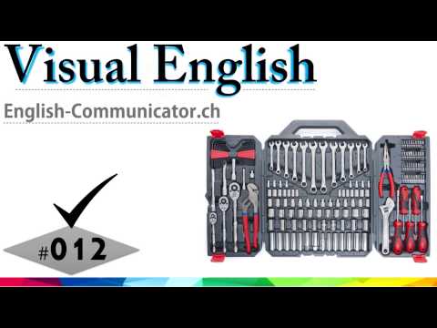 #012 Visual English Language Learning Practical Vocabulary Training Tools l Instruments l Accessorie