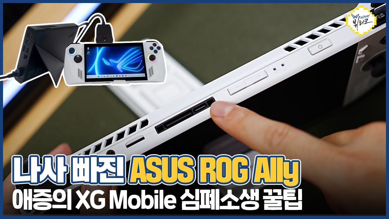 ROG Ally 이건 쉴드 불가?! 사기 전에 꼭 알아야 하는 XG Mobile 치명적 단점과 소소한 꿀팁