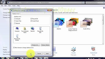 Windows 7 Ultimate Tips : How to show or hide Control Panel icon on the desktop