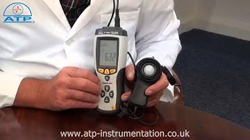 USB Data Logging Light Meter | ATP Instrumentation