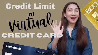 CREDIT LIMIT NI VIRTUAL CREDIT CARD | @CriselleMorales