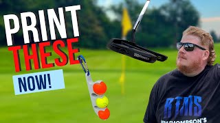 Can these  awesome 3D prints level up your golf game?