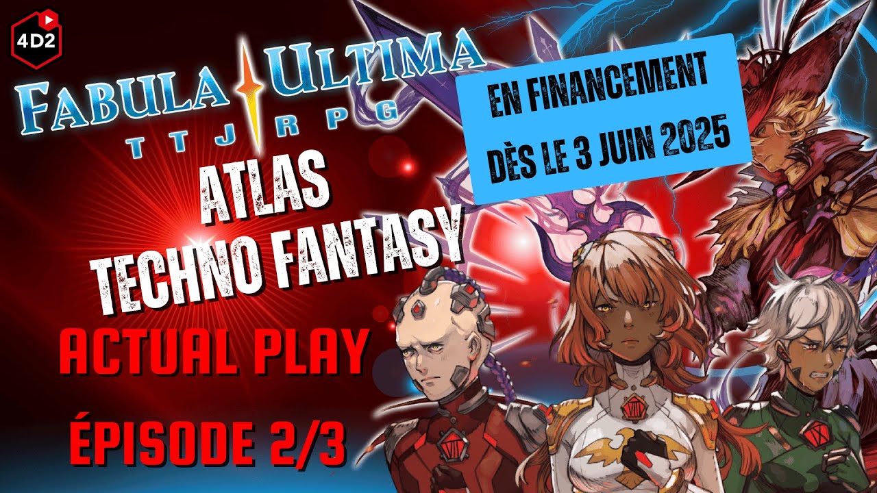 @DontPanicGames  | Fabula Ultima : Atlas Techno Fantasy | Actual Play Episode 2