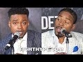 ERROL SPENCE & SHAWN PORTER GO AT IT; TRADE WORDS AND ARGUE ABOUT WHO IS THE CASH COW BETTER BOXER