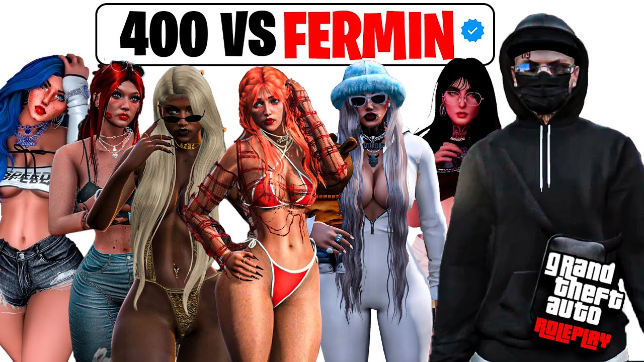 YO VS 400 BANDIDAS en GTA5