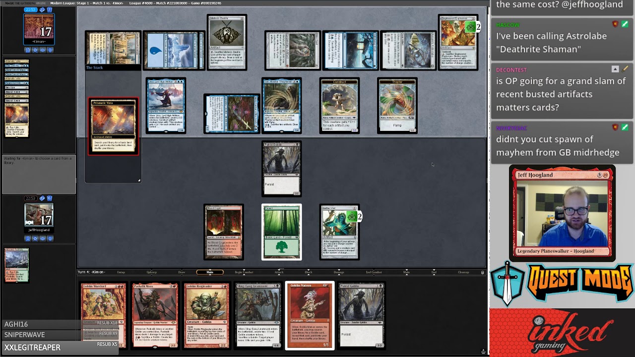 Combo Goblins Modern September 30th, 2019 YouTube