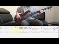 Roosevelt  feels right  bass cover  tab