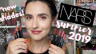 NEW NARS Summer Edit 2019 Lip Pencils | Lip Swatches of ALL 8 NEW Shades