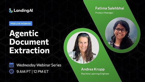 Agentic Document Extraction Use Cases | Deep Dive with LandingAI Product Manager