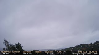 Timelapse Cam 1 - 8. august 2023