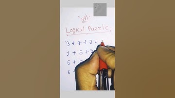 Logical puzzle | #logic #puzzle #maths #shorts #shortsvideo #youtubeshorts #fyp #explore #trending