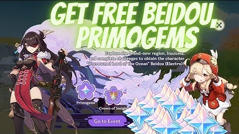 Genshin impact new event | Get free Beidou, free primogems  | Thunder Sojourn Act 1 Bolt Blitz |