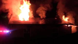Chico Fire Department Attacking East Avenue Structure Fire