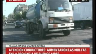 Atención conductores: Aumentaron las multas en la provincia de Buenos Aires