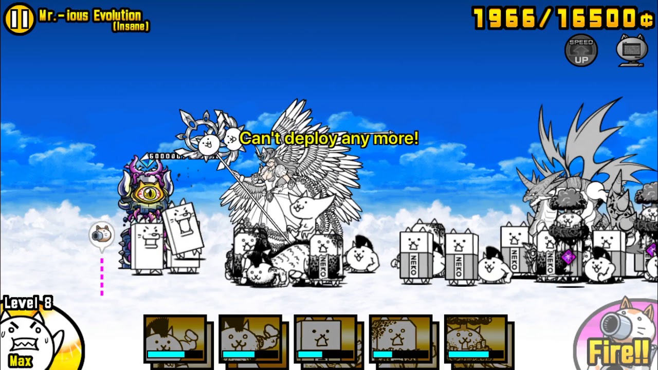 Battle Cats Mr. Awakens! Mr.ious Evolution [Insane] YouTube