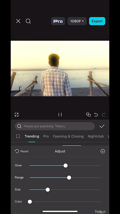 How to add cinematic glow in CapCut 👀#shorts #viralshort #trending #editing #editingtutorial #viral