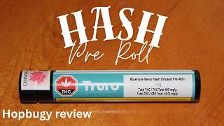 Bluenose Berry Hash Infused Truro 45% thc Pre Roll Review
