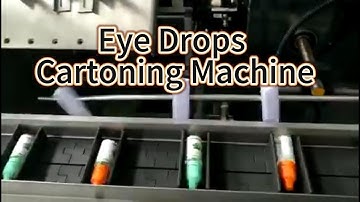 Auto Cartoning Solution for Eye Drops | Vial & Leaflet Packing Machine | Pharmaceutical Packaging