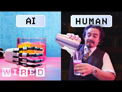 AI Mixologist vs. Human Bartender | WIRED
