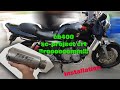 Honda CB400 SC Project installation and soundtest 2020