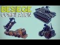 ►Besiege Compilation - Surprising Tanks and Rockets