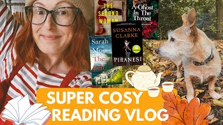 Cosy Autumn Reading Vlog 📚🍂🍁 // Books, baking, walking 🧡