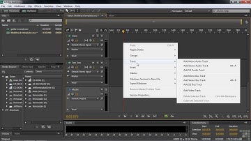 12 03 Customizing A Multitrack Session And Creating A Template