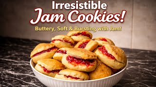 Celebrity These Cookies Are So Soft...The Jam Makes Them Irresistible |Easy Recipe 🍒 Net Worth