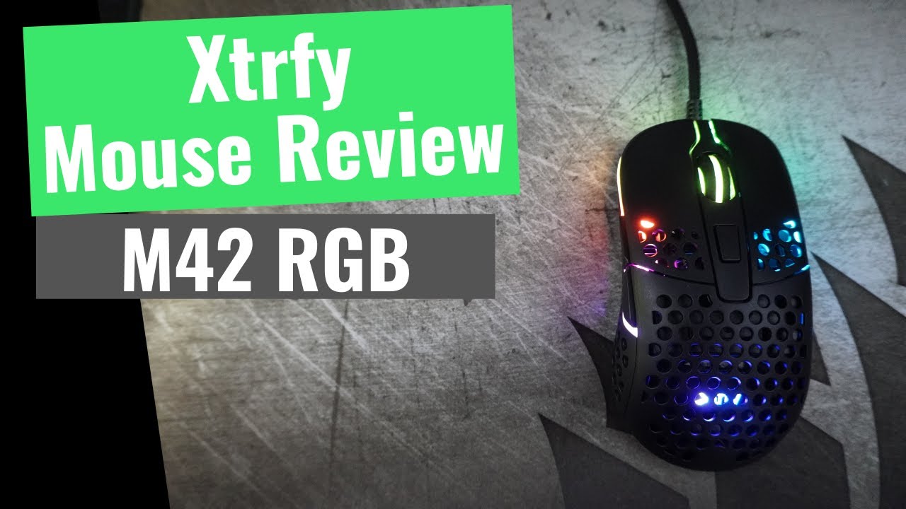Xtrfy M42 Gaming Mouse Review Top 3 On The Market Youtube