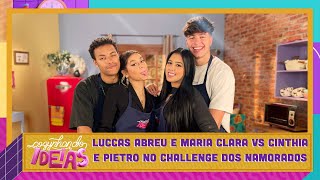 Luccas Abreu e Maria Clara Garcia vs Cinthia Cruz e Pietro Guedes no challenge dos namorados