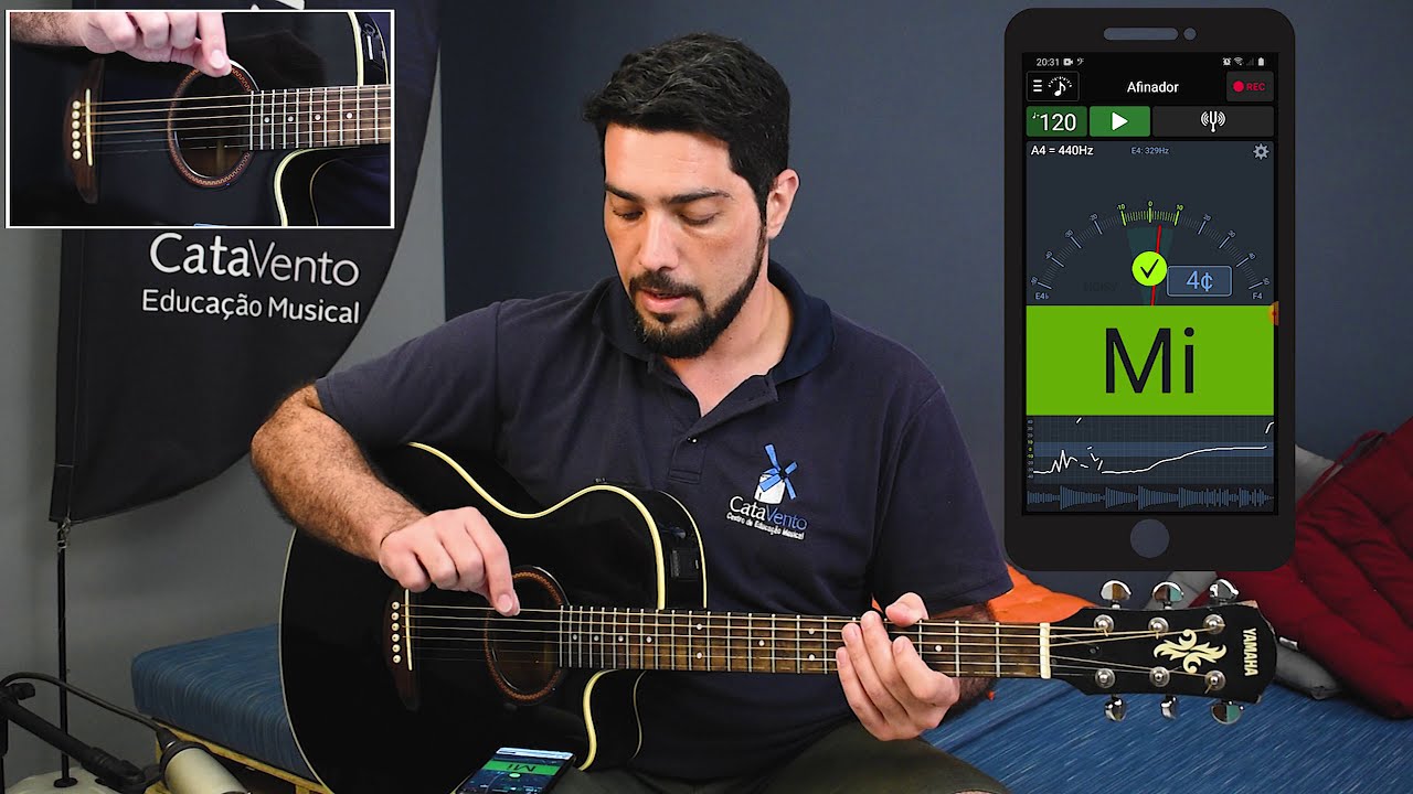 Como afinar meu violão | Aprenda como afinar