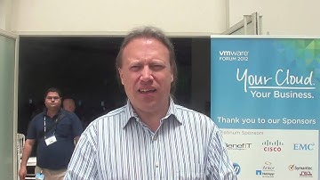 Paul Strong, VMware CTO EMEA, at VMware Forum