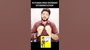 Futures open interest interpretation. #shorts #ytshorts #stockmarket