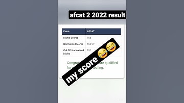 #afcat 2 2022 result  #myscore should i go for ssb or not with such low scores 😅